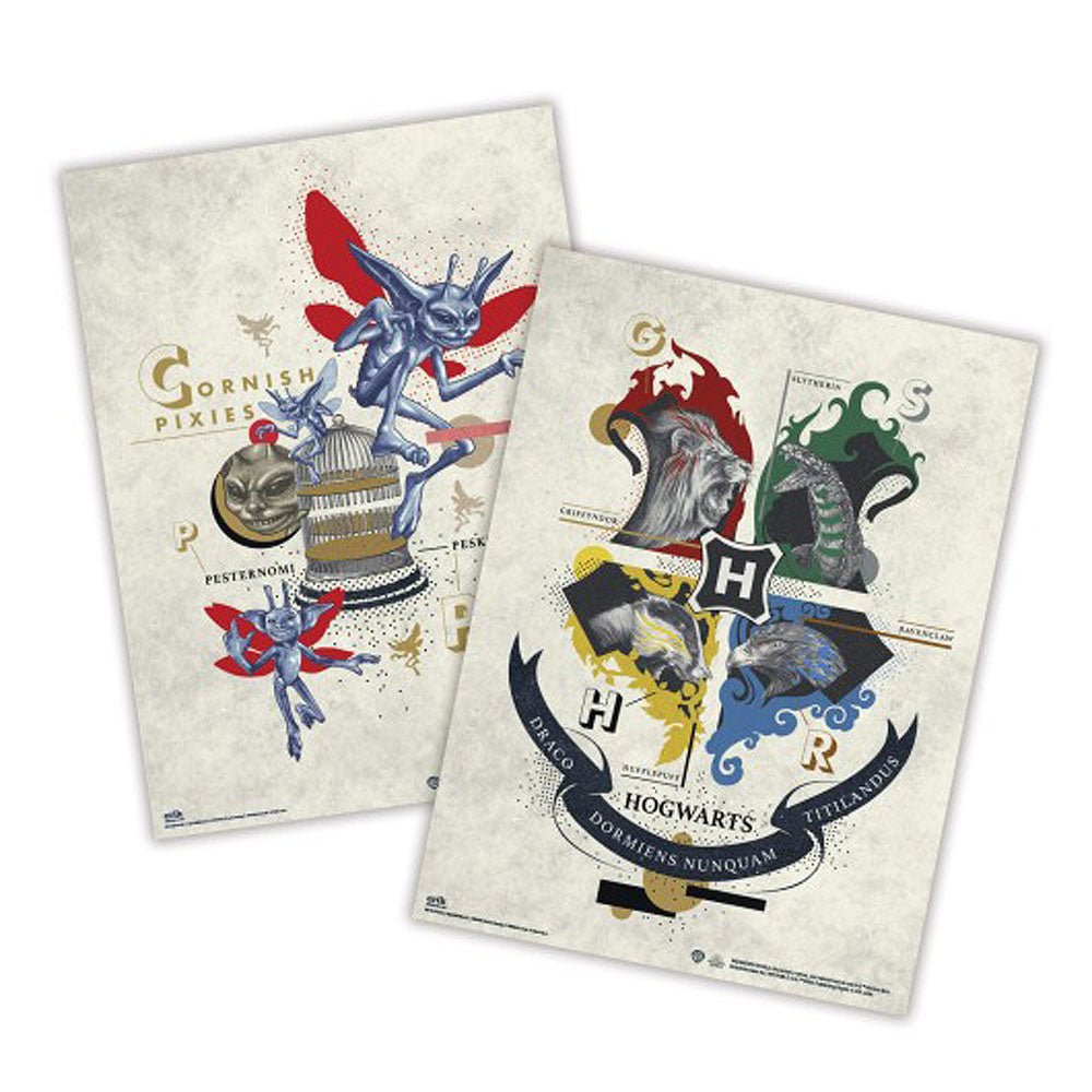 HARRY POTTER - (公開 25周年 ) - SET MINIPOSTERS / 2枚セット